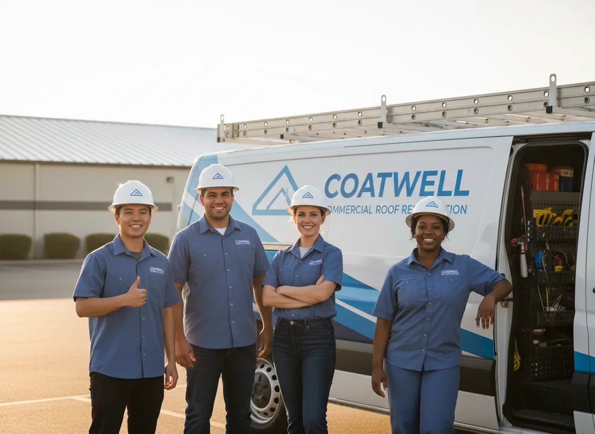 Commercial roof coating company in Orestes, IN